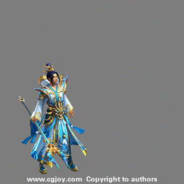 动作（放技能）