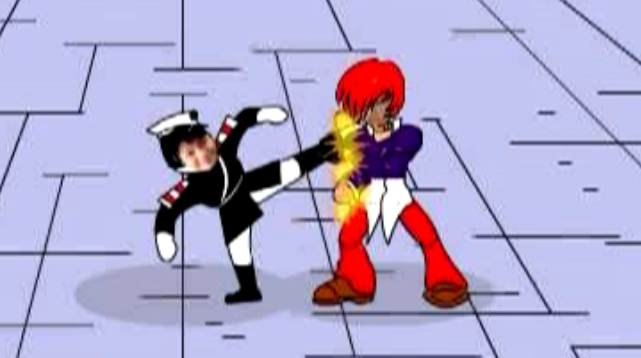 二维动画短片《五道杠》