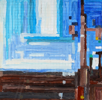 优秀写生作品-《回首》...