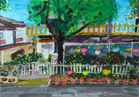 优秀写生作品动2魏鹏