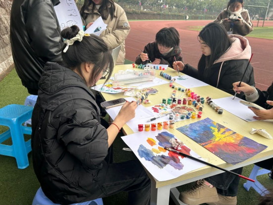 冬日微风里  画笔绘心...